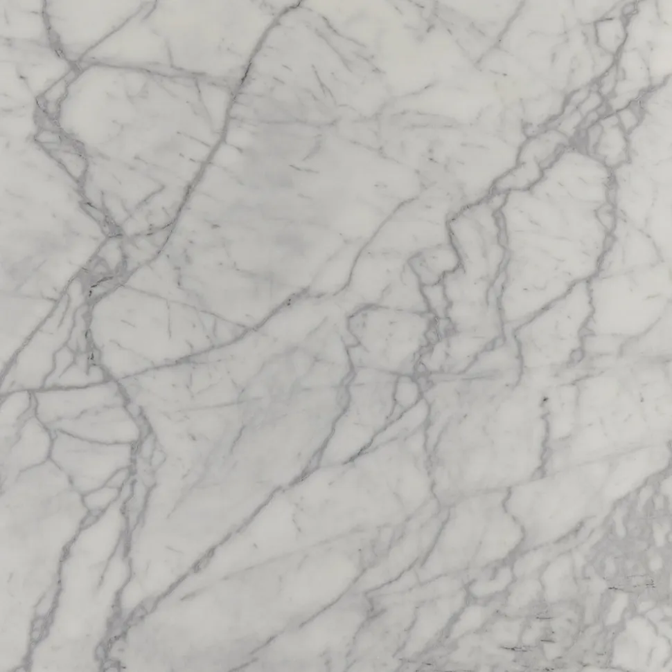 Tavolo Tulip Eero Saarinen H 74 in Marmo di Carrara Statuarietto Made in Italy - Scarlet