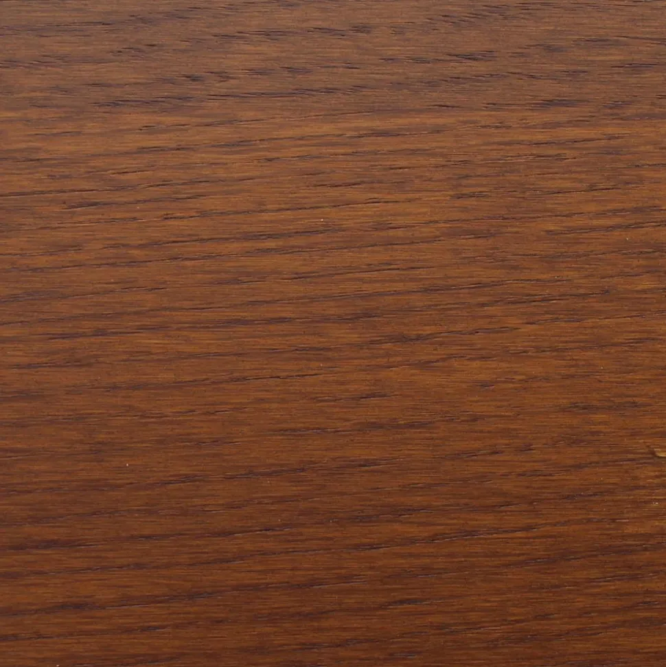 Tavolo Tulip Eero Saarinen H 74 Rotondo in Rovere Tinto Noce Scuro Made in Italy - Scarlet