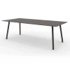 Tavolo 220x100 cm da Esterno in Alluminio di Diverse Finiture - Risplendente