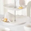 Tazze da The in Porcellana Bianca Decorata 6 Pezzi Design Shabby - Rafiki