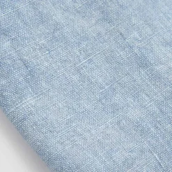 Telo da Bagno in Lino Pesante Azzurro Design di Lusso Italiano - Jojoba