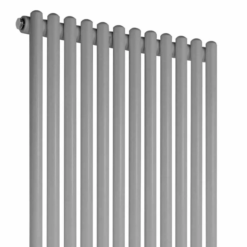 Termoarredo a Parete Verticale in Acciaio Design Moderno 1017 Watt - Zigolo