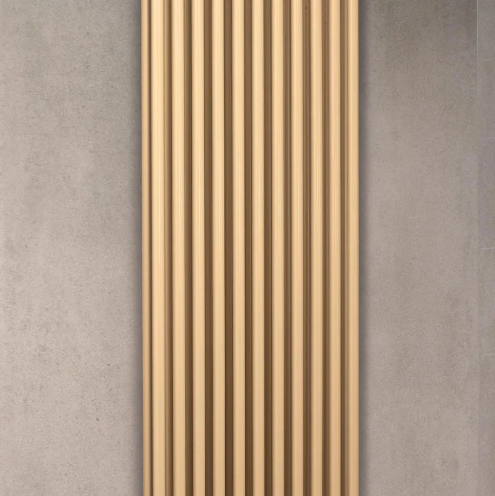 Termoarredo con Sistema Idraulico in Acciaio al Carbonio Made in Italy - Crema