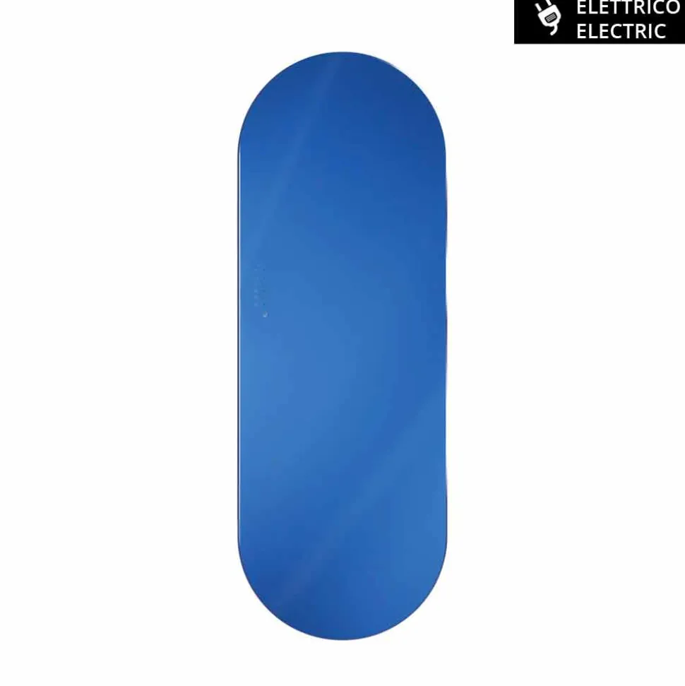 Termoarredo design elettrico in vetro temperato Brian, made in Italy