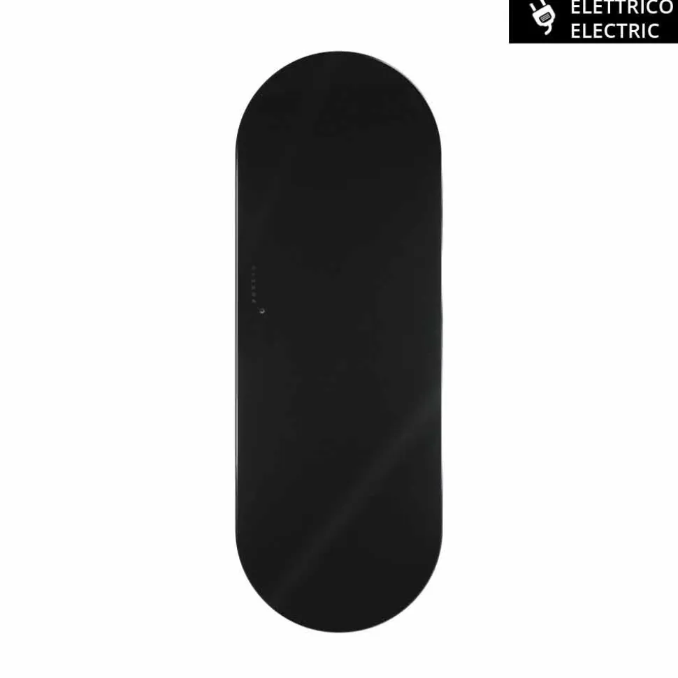 Termoarredo design elettrico in vetro temperato Brian, made in Italy