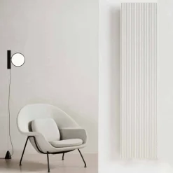 Termoarredo Design Verticale Elettrico a Parete in Acciaio a 900 W - 1000Righe
