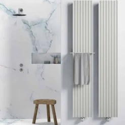 Termoarredo Elettrico a Parete Design in Alluminio Moderno a 1000 W - 100Righe