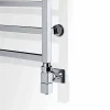 Termoarredo elettrico cromato dal design moderno Winter by Scirocco H