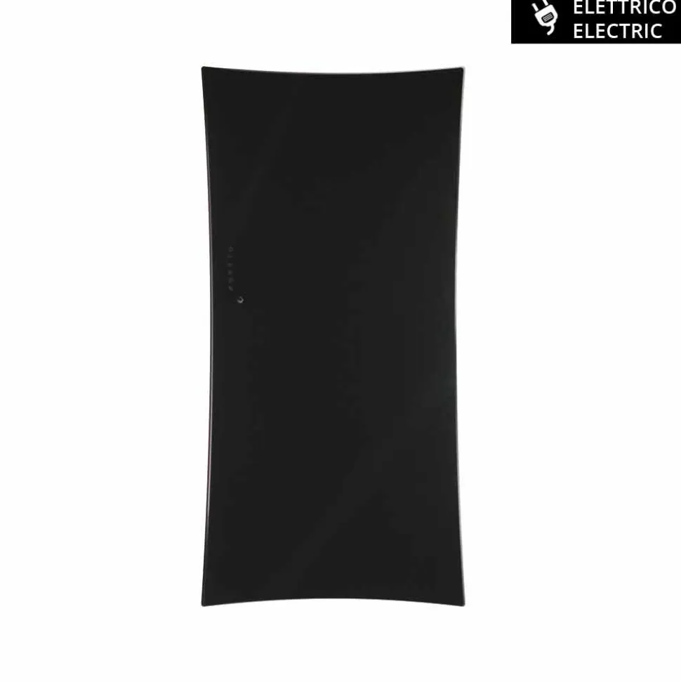 Termoarredo elettrico da parete in vetro temperato Barry