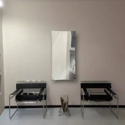 Termoarredo elettrico design finitura a specchio fino 1500W Barry