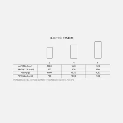 Termoarredo elettrico di design in vetro temperato Jonny