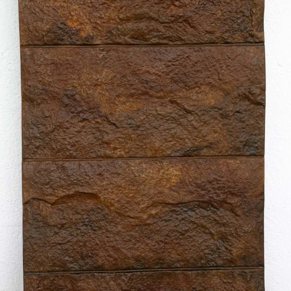 Termoarredo Elettrico Finitura Corten in Polvere di Marmo Italiano - Terraa