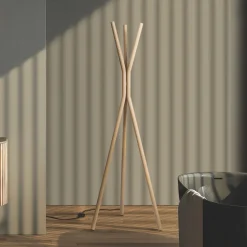 Termoarredo Elettrico Free-Standing in Acciaio con Interruttore a Pedale - Tree