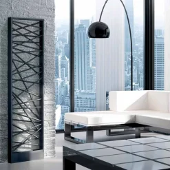 Termoarredo elettrico in acciaio,stile metropolitano Mikado Scirocco H