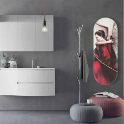 Termoarredo elettrico moderno personalizzabile con foto Brian