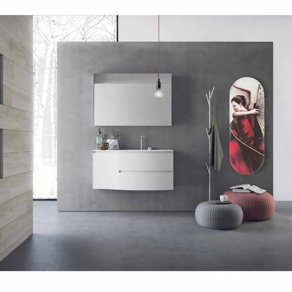 Termoarredo elettrico moderno personalizzabile con foto Brian