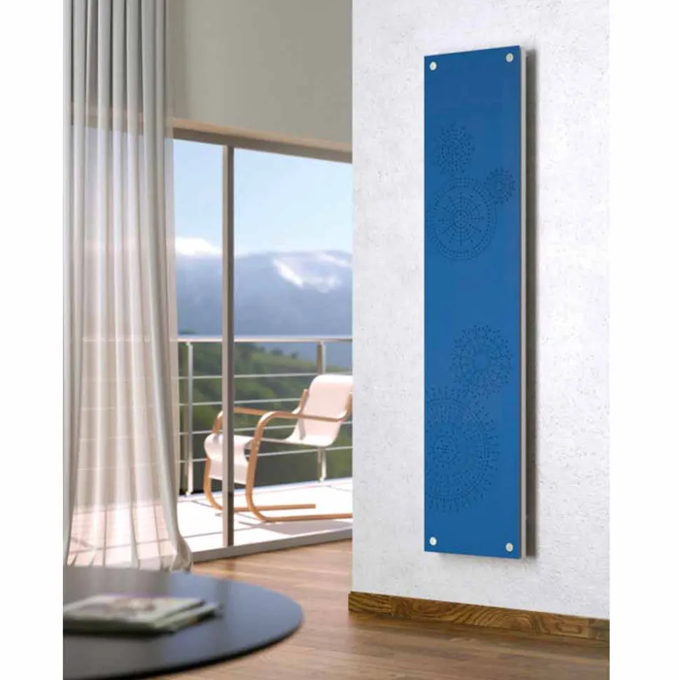 Termoarredo elettrico verticale con cover di design New Dress Scirocco H