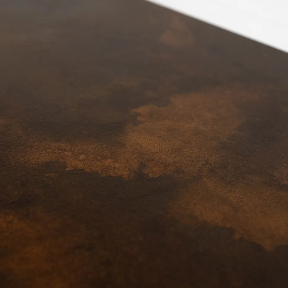 Termoarredo Ibrido Finitura Corten in Polvere di Marmo Italiano - Linee