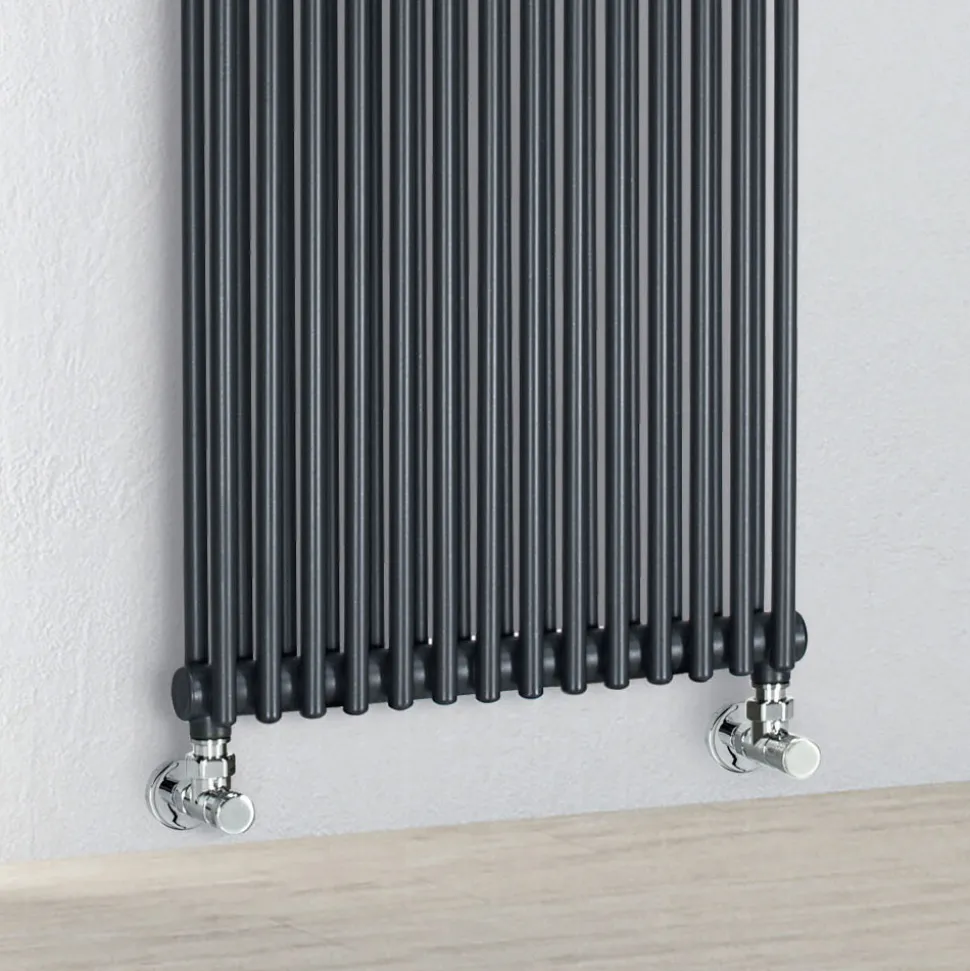 Termoarredo Idraulico con Doppia Serie di Elementi Verticali Made in Italy - Pasticcio