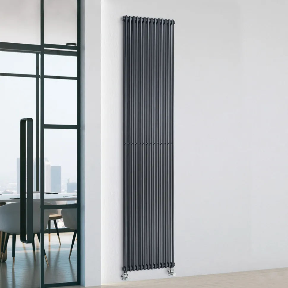 Termoarredo Idraulico con Doppia Serie di Elementi Verticali Made in Italy - Pasticcio