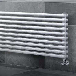 Termoarredo Idraulico con Doppia Serie di Elementi Orizzontali Made in Italy - Strega