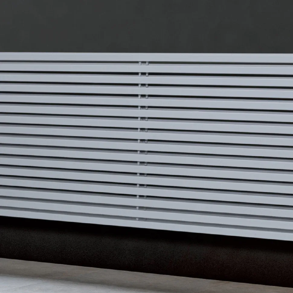 Termoarredo Idraulico con Elementi a Sezione Doppia Quadrata Made in Italy - Lampone