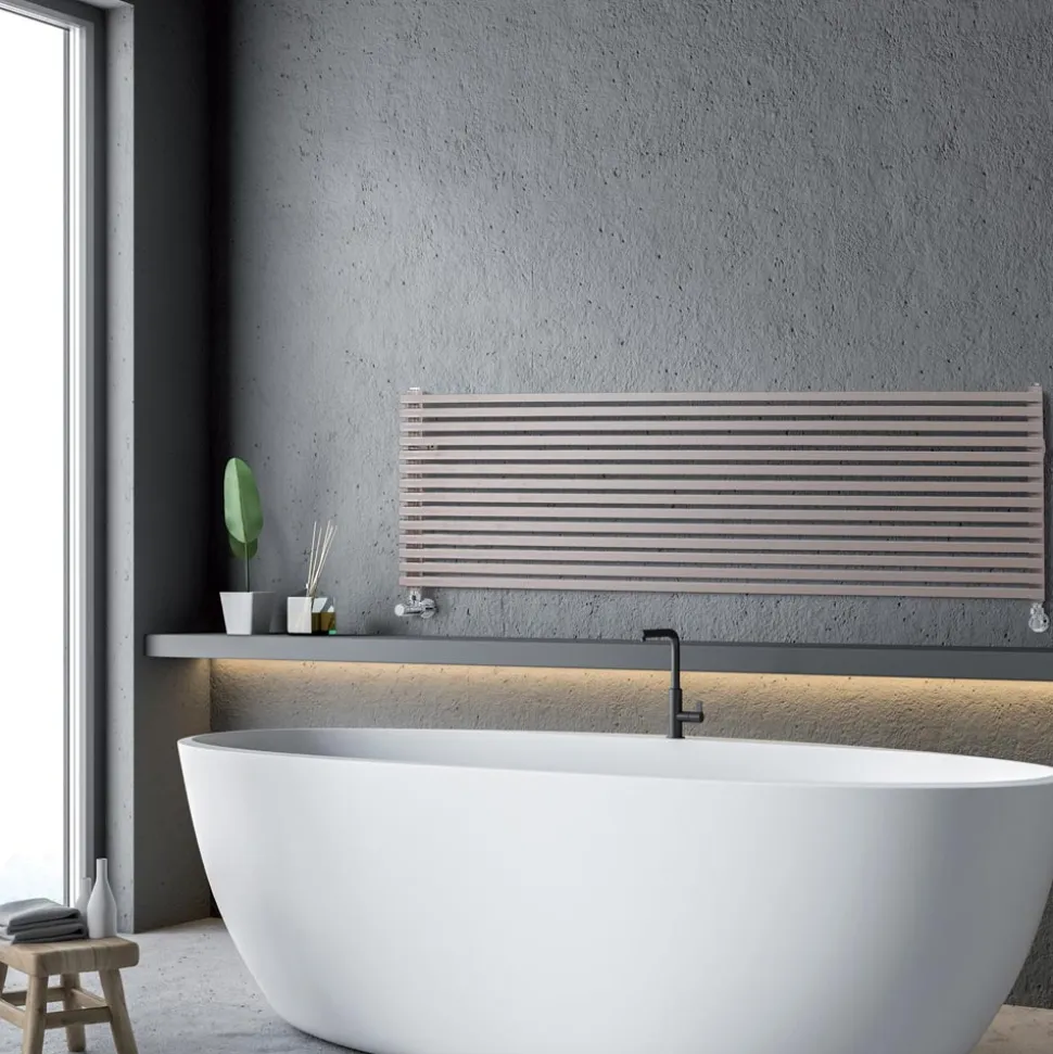 Termoarredo Idraulico con Elementi a Sezione Singola Quadrata Made in Italy - Torrone