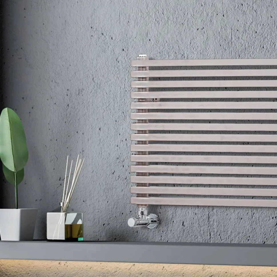 Termoarredo Idraulico con Elementi a Sezione Singola Quadrata Made in Italy - Torrone