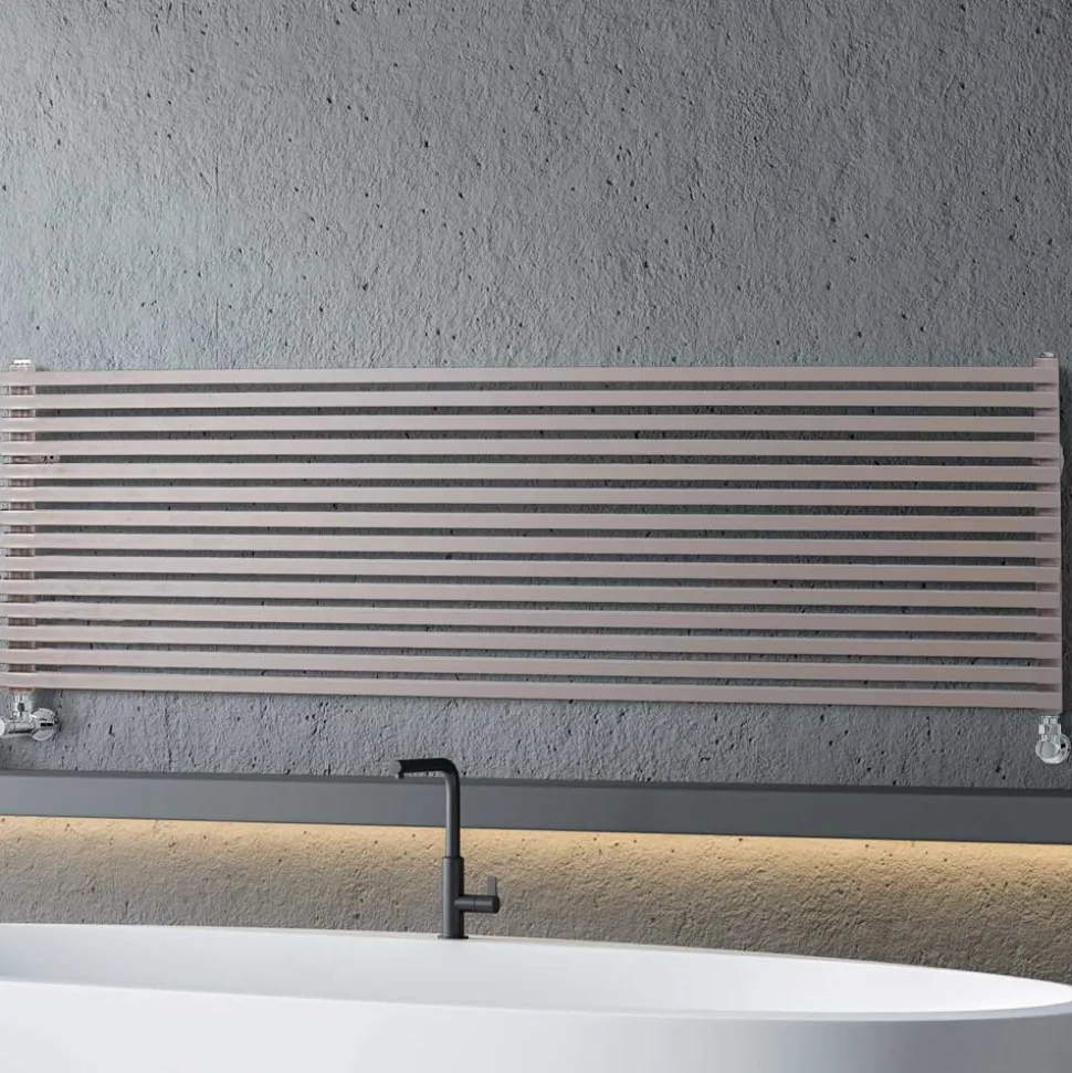 Termoarredo Idraulico con Elementi a Sezione Singola Quadrata Made in Italy - Torrone