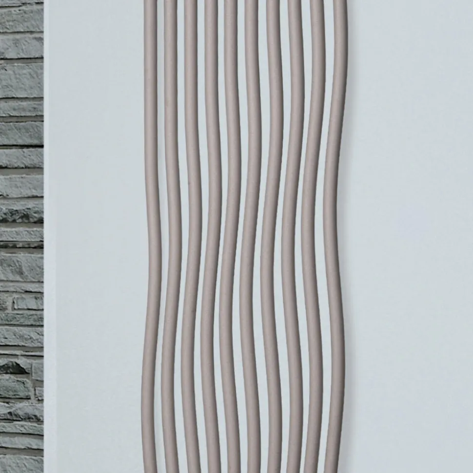 Termoarredo Idraulico con Elementi Verticali Curvati Made in Italy - Ribes