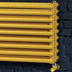 Termoarredo Idraulico con Tripla Serie di Elementi Orizzontali Made in Italy - Caramella