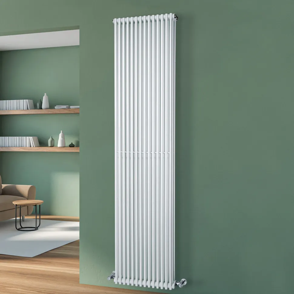 Termoarredo Idraulico con Tripla Serie di Elementi Verticali Made in Italy - Cenci