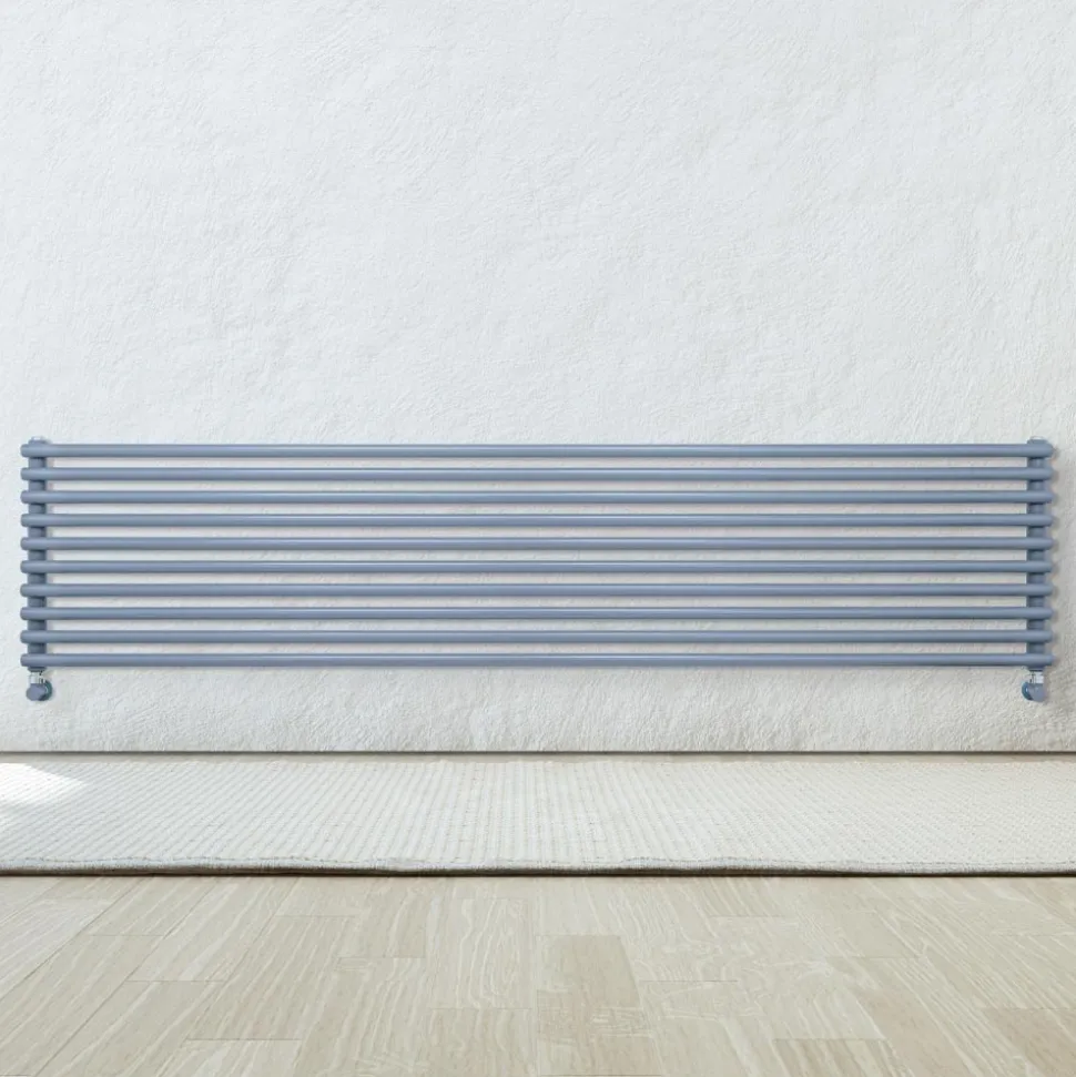 Termoarredo Idraulico con Una Serie di Elementi Orizzontali Made in Italy - Cappello