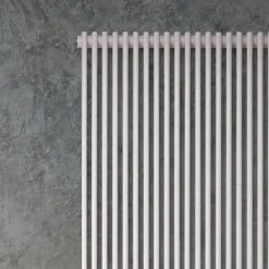 Termoarredo Idraulico con Una Serie di Elementi Verticali Made in Italy - carbonio