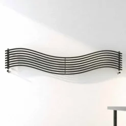 Termoarredo idraulico design moderno in acciaio Wave by Scirocco H
