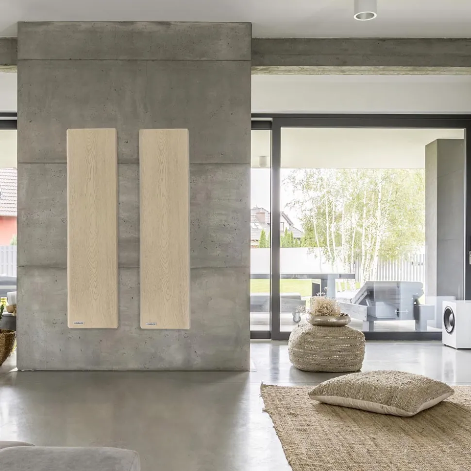 Termoarredo Idraulico Finitura Legno Polvere di Marmo Italiano - Wood50
