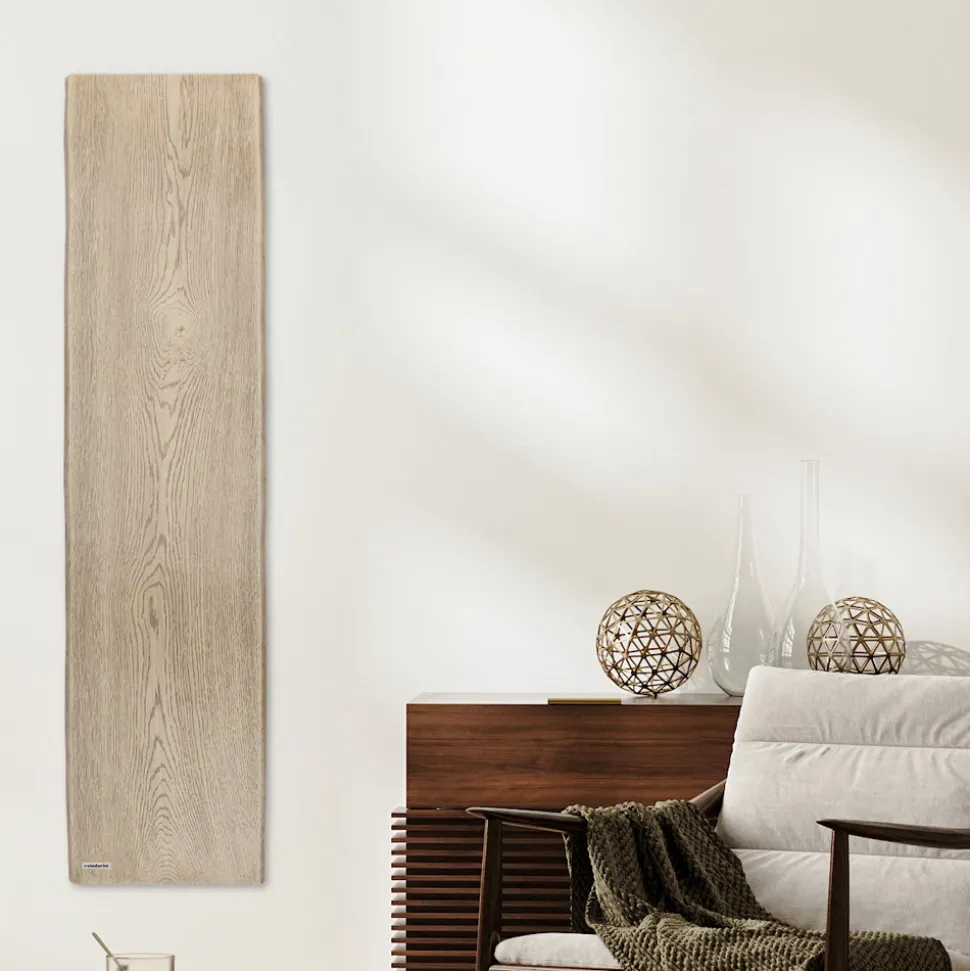 Termoarredo Idraulico Finitura Legno Polvere di Marmo Italiano - Wood50