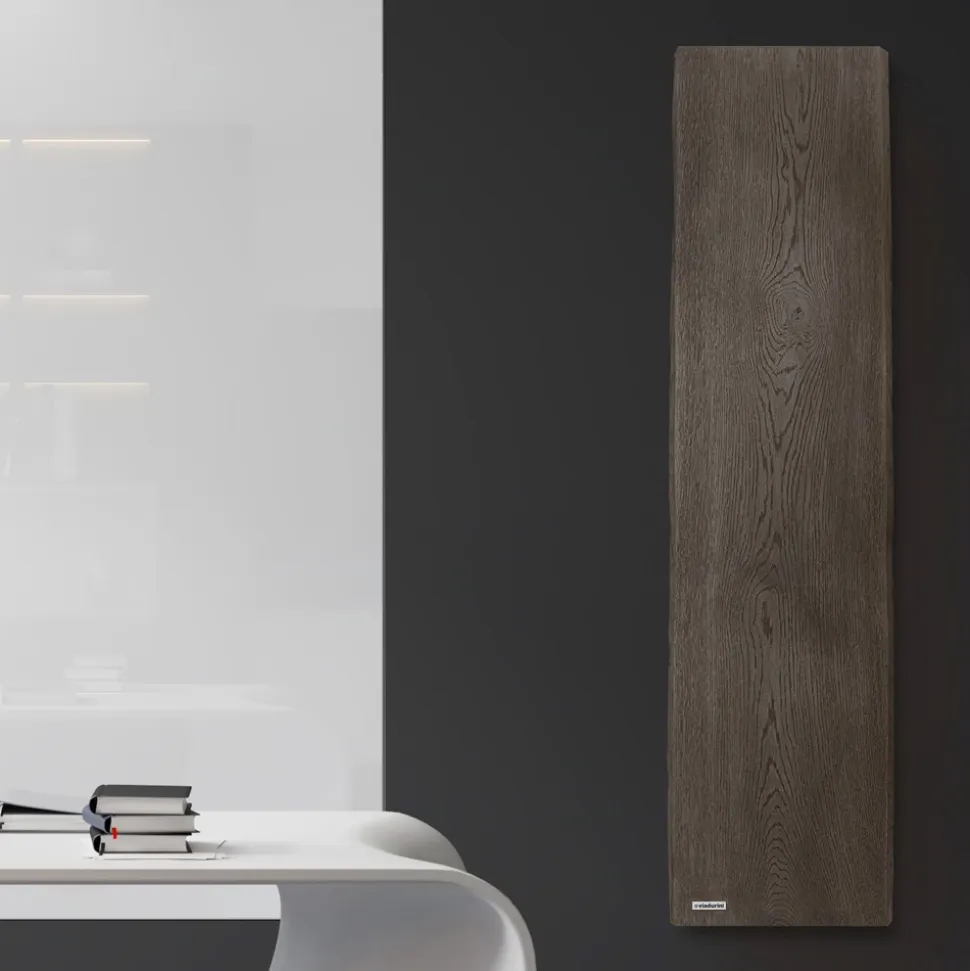 Termoarredo Idraulico Finitura Legno Polvere di Marmo Italiano - Wood50