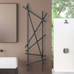 Termoarredo Idraulico in Acciaio con Tubi a Sezione Tonda Made in Italy - Random