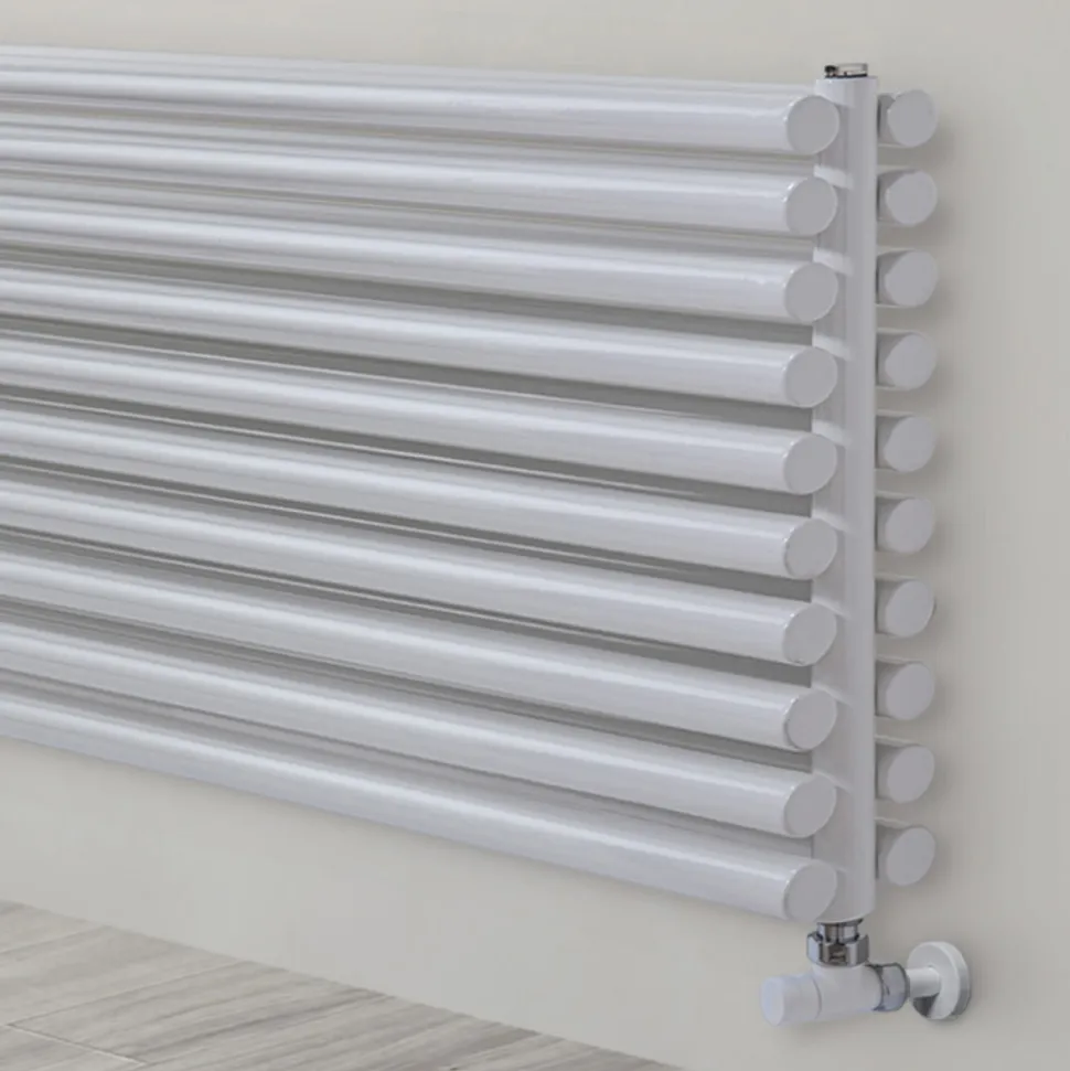 Termoarredo Idraulico in Acciaio Finitura Bianco Puro Made in Italy - Cookies