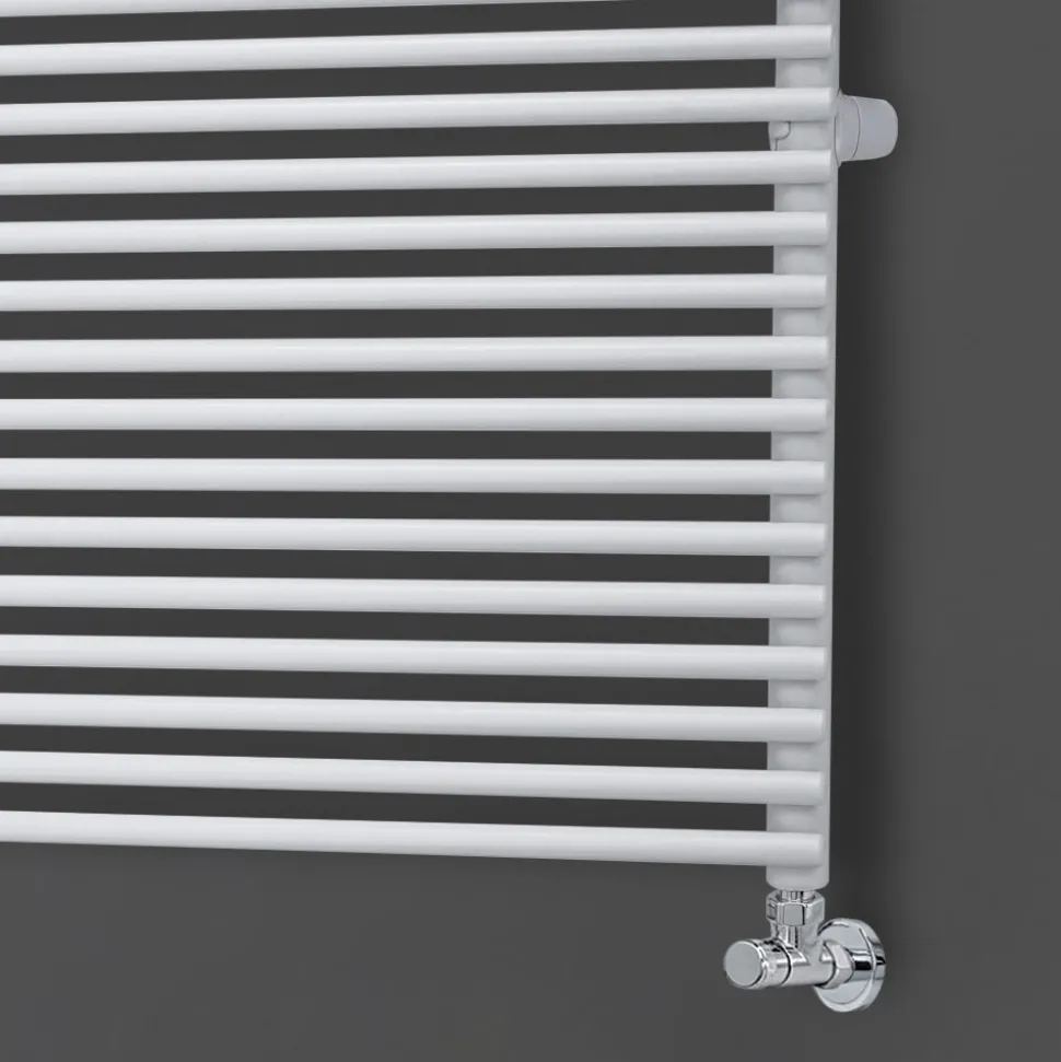 Termoarredo Idraulico in Acciaio con Singola Sezione di Elementi Made in Italy - Cestino