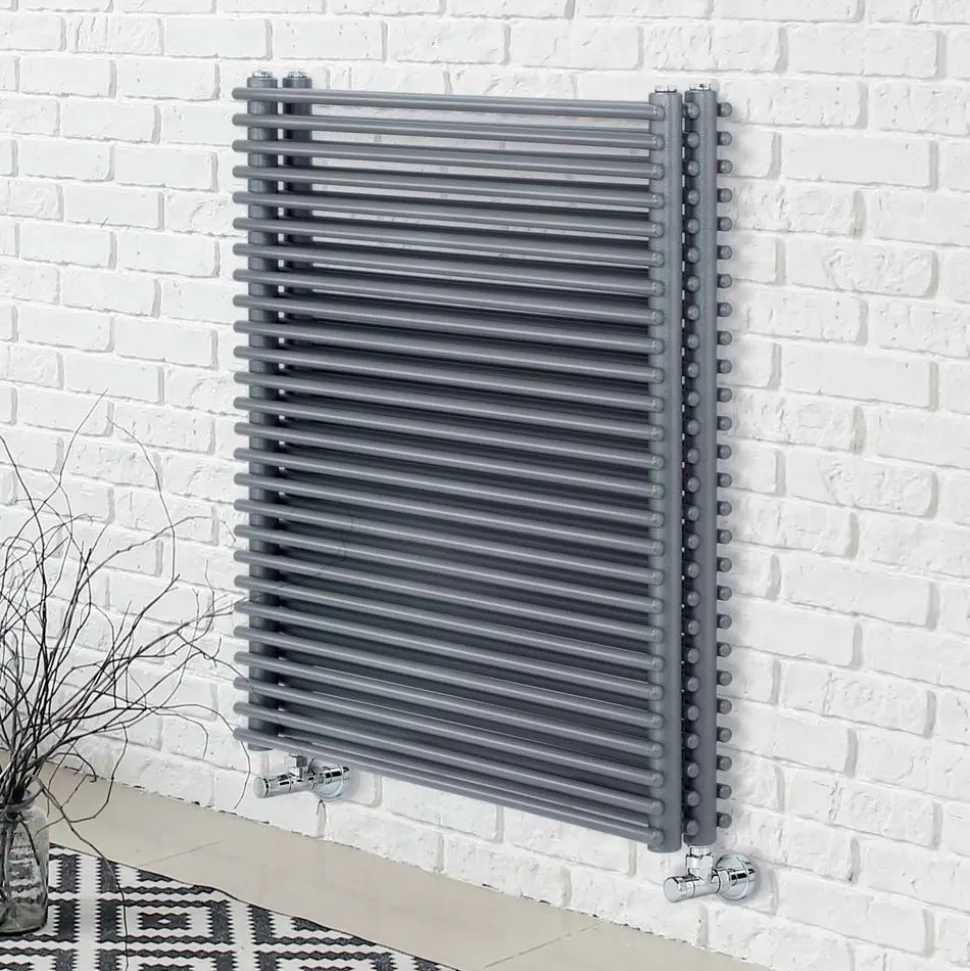 Termoarredo Idraulico in Acciaio con Tripla Sezione di Elementi Made in Italy - Ciambella