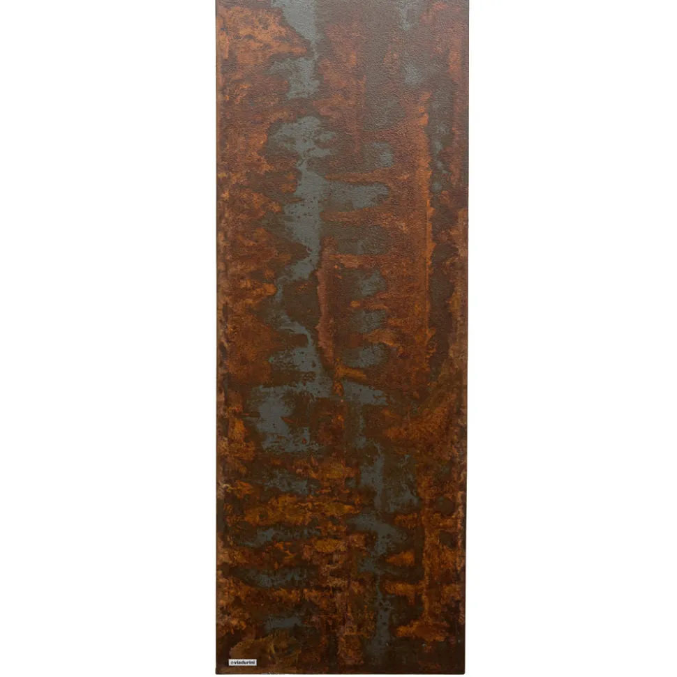 Termoarredo Idraulico in Polvere di Marmo Italiano Effetto Corten - Linee