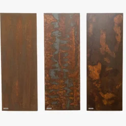 Termoarredo Idraulico in Polvere di Marmo Italiano Effetto Corten - Linee