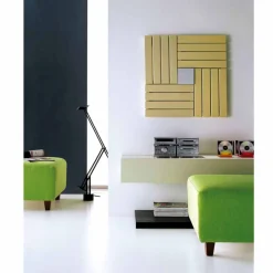 Termoarredo idraulico quadrato design made in Italy Square Scirocco H