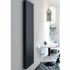 Termoarredo idraulico verticale, cover in acciaio, Scirocco H Light