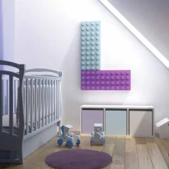 Termoarredo lego elettrico di design Brick made in Italy Scirocco H