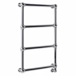 Termoarredo Scaldasalviette Elettrico Cromo in Ottone Classico 200 W - Caesar