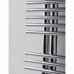 Termoarredo Scaldasalviette Cromato in Acciaio Design Idraulico 483 W - Pavone