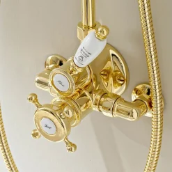 Termostatico Doccia in Ottone, Stile Vintage, Made in Italy – Ursula